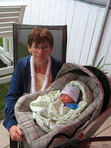 Theresa with baby Wyllis