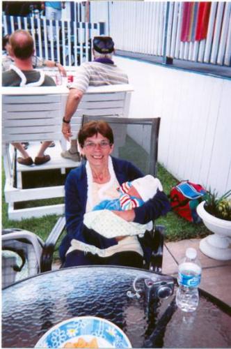 July 14, 2007 - Theresa with newborn Wyllis